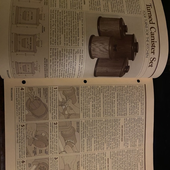 🎉5/$10🎉 Woodsmith magazine number 25 January / February 1983 oak coffee table - Picture 8 of 8